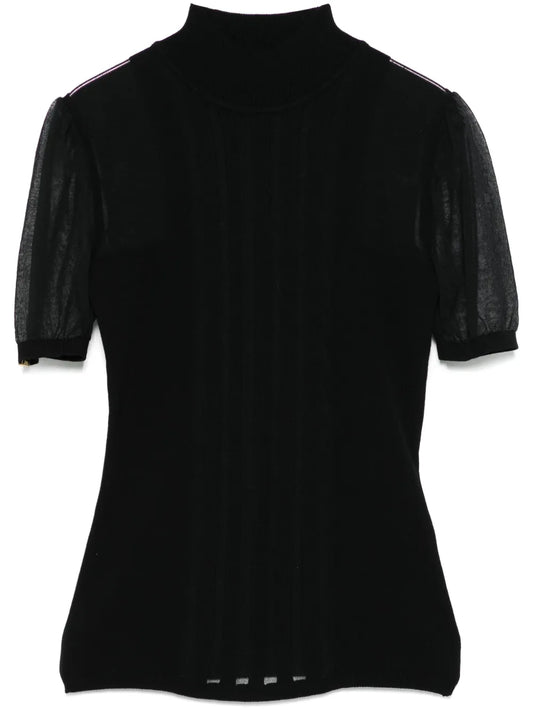 High-Collared Top