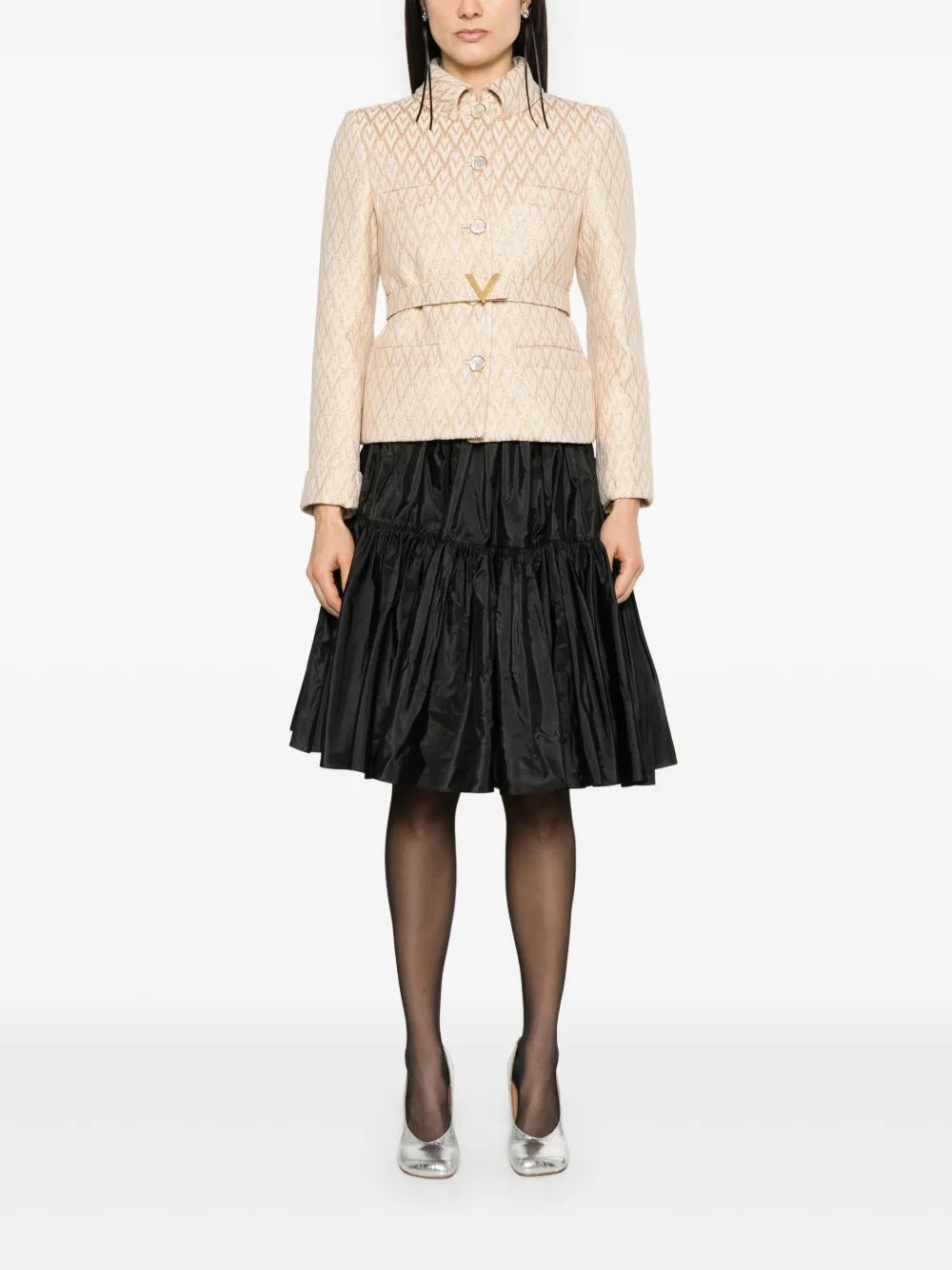 Taffeta Silk Skirt