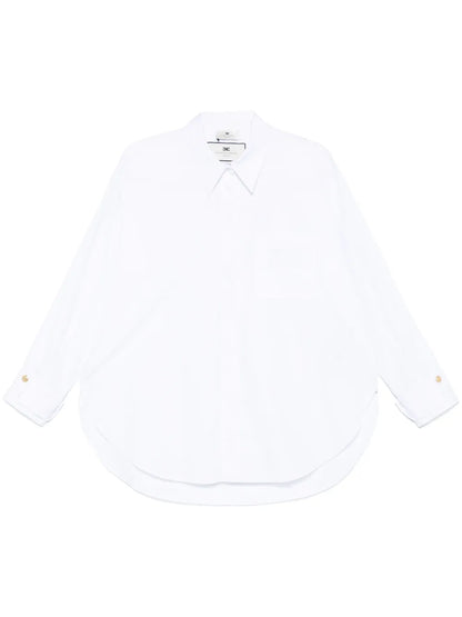 Embroidered Poplin Shirt