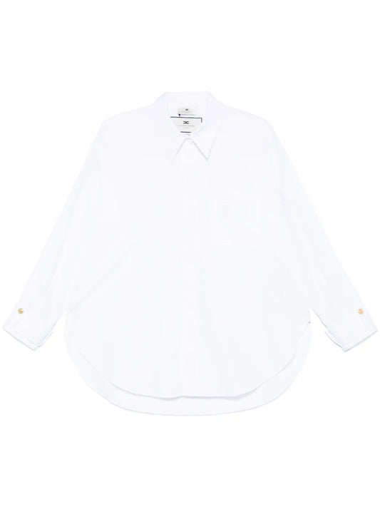 Embroidered Poplin Shirt