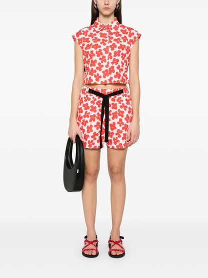 Floral-Print Shirt
