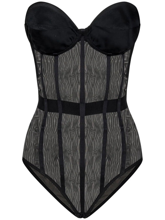 Sweetheart Neck Bodysuit