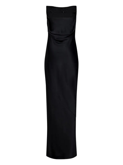 Draped Maxi Dress