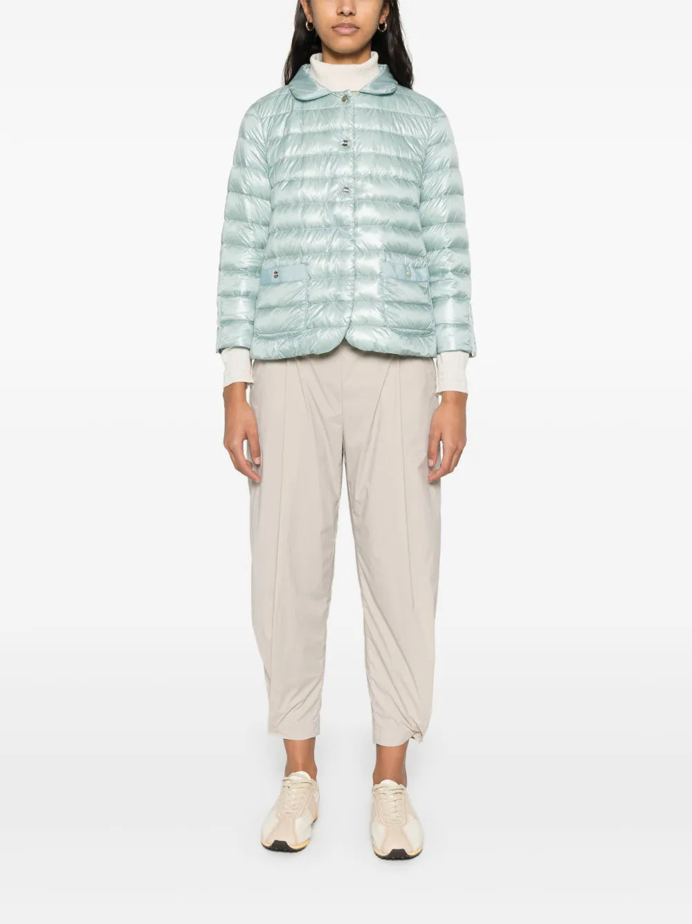 Tapered-Leg Trousers