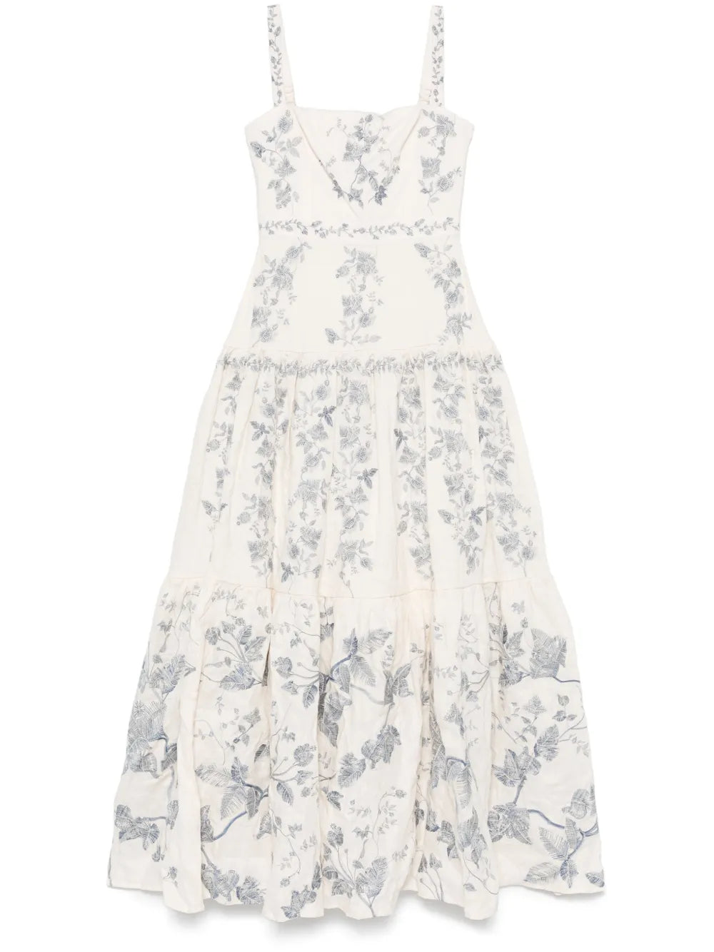 Lima Bougainvillea Maxi Dress