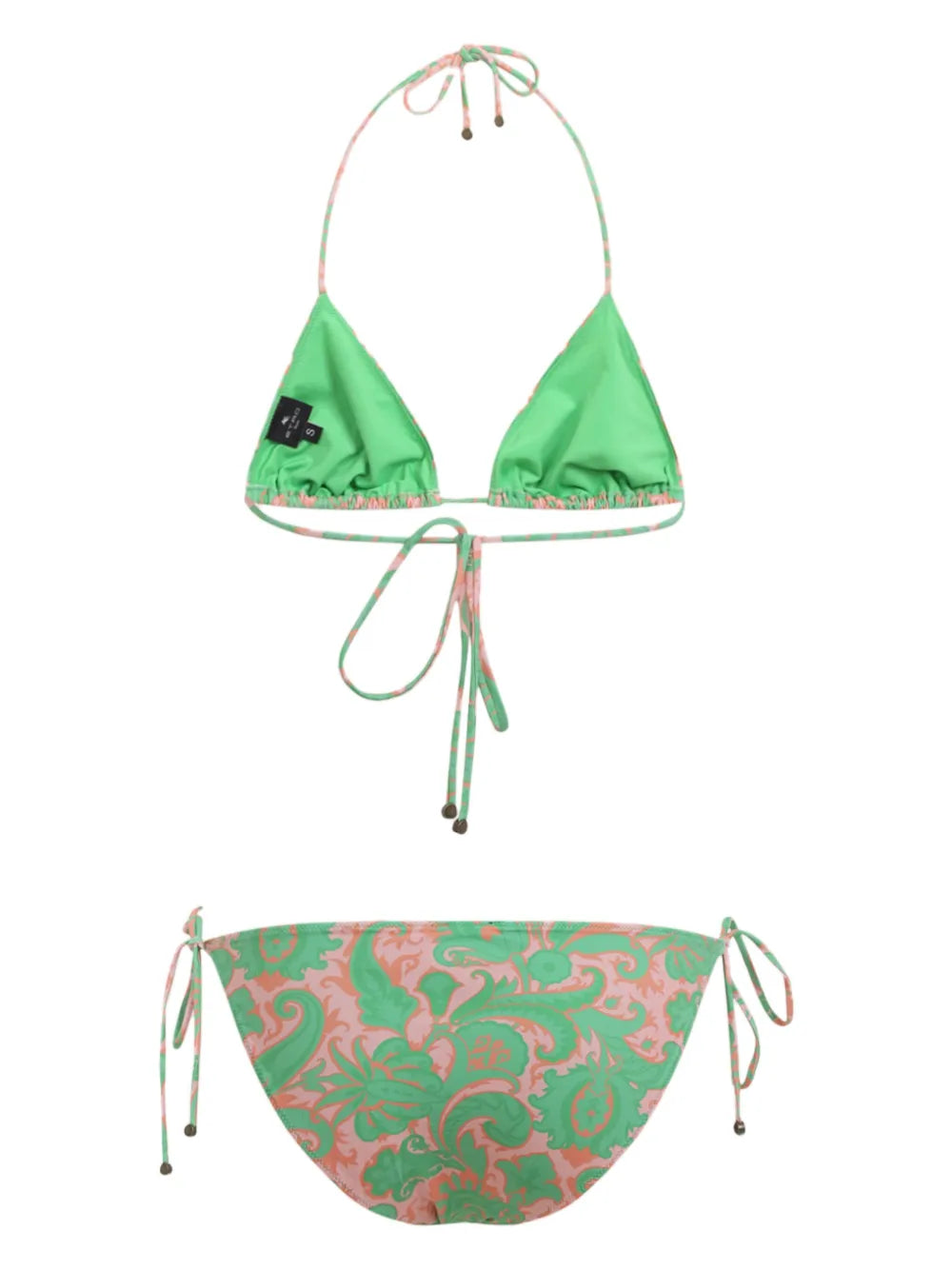 Paisley-Print Bikini