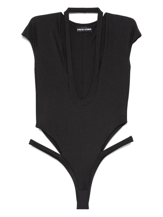 Cut-Out U-Neck Swimsuit
