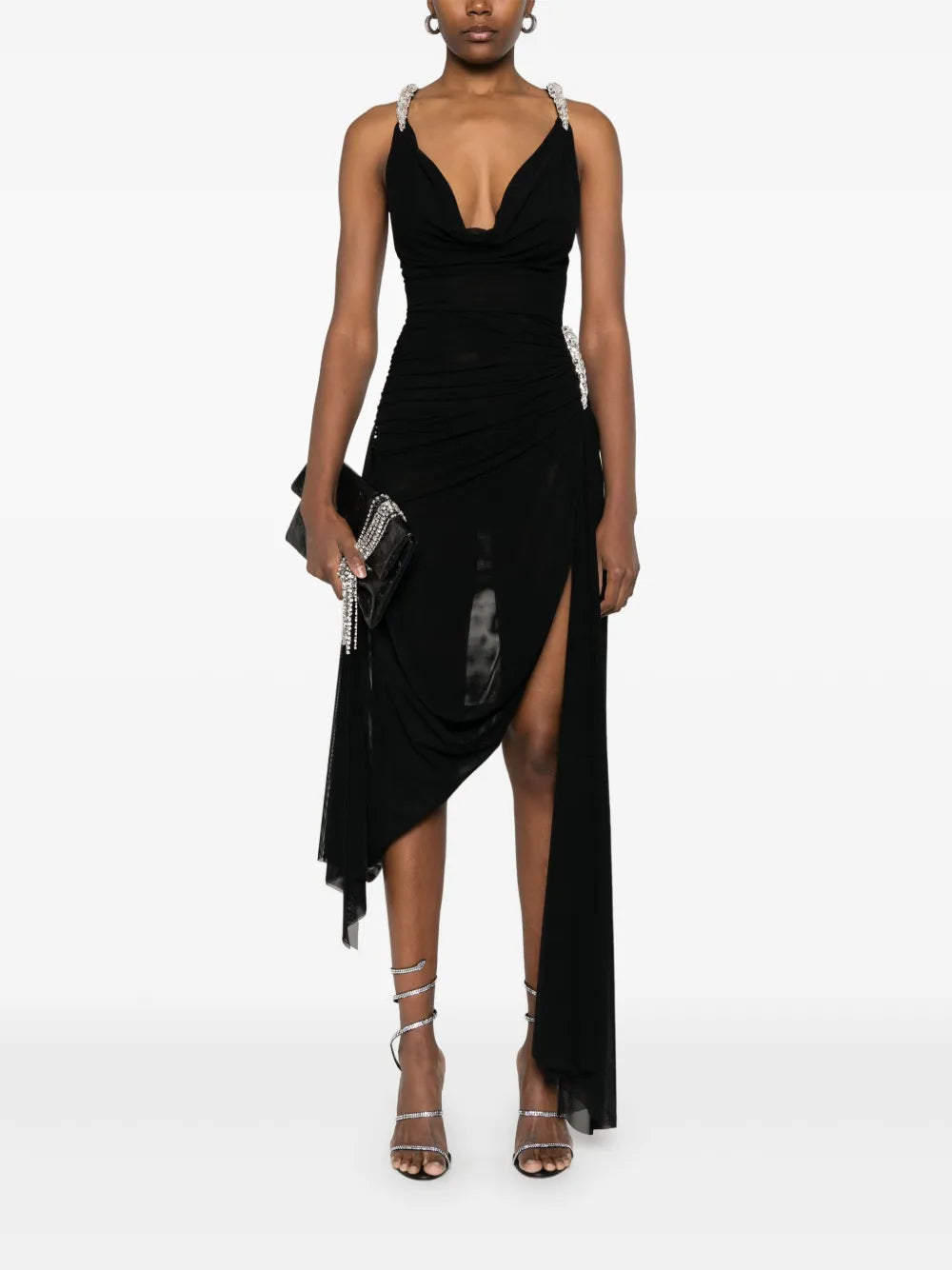 Draped Maxi Dress