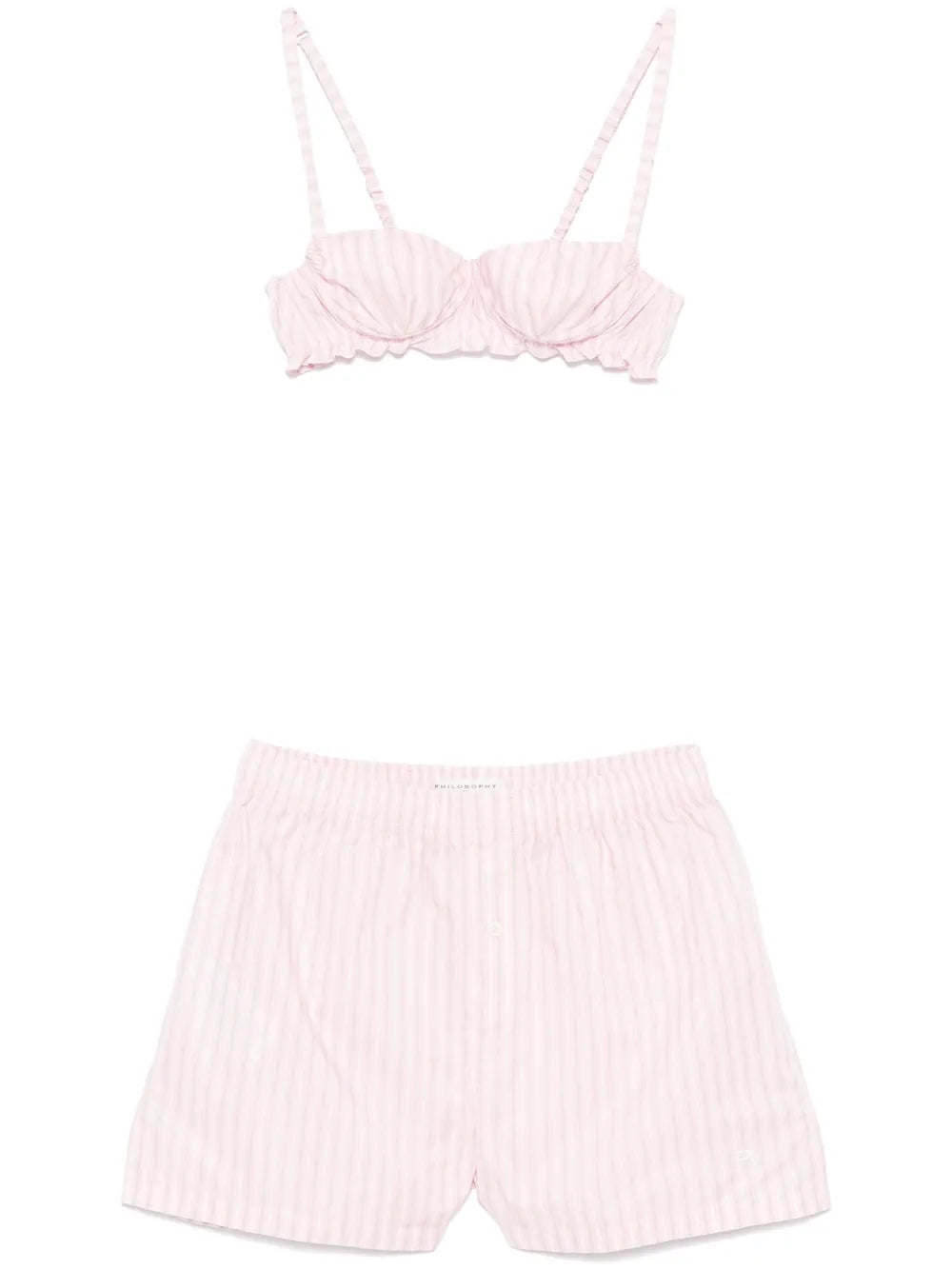 Striped Shorts Set