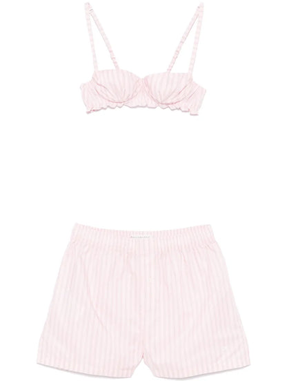 Striped Shorts Set
