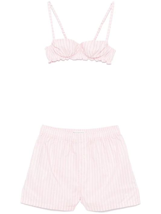 Striped Shorts Set