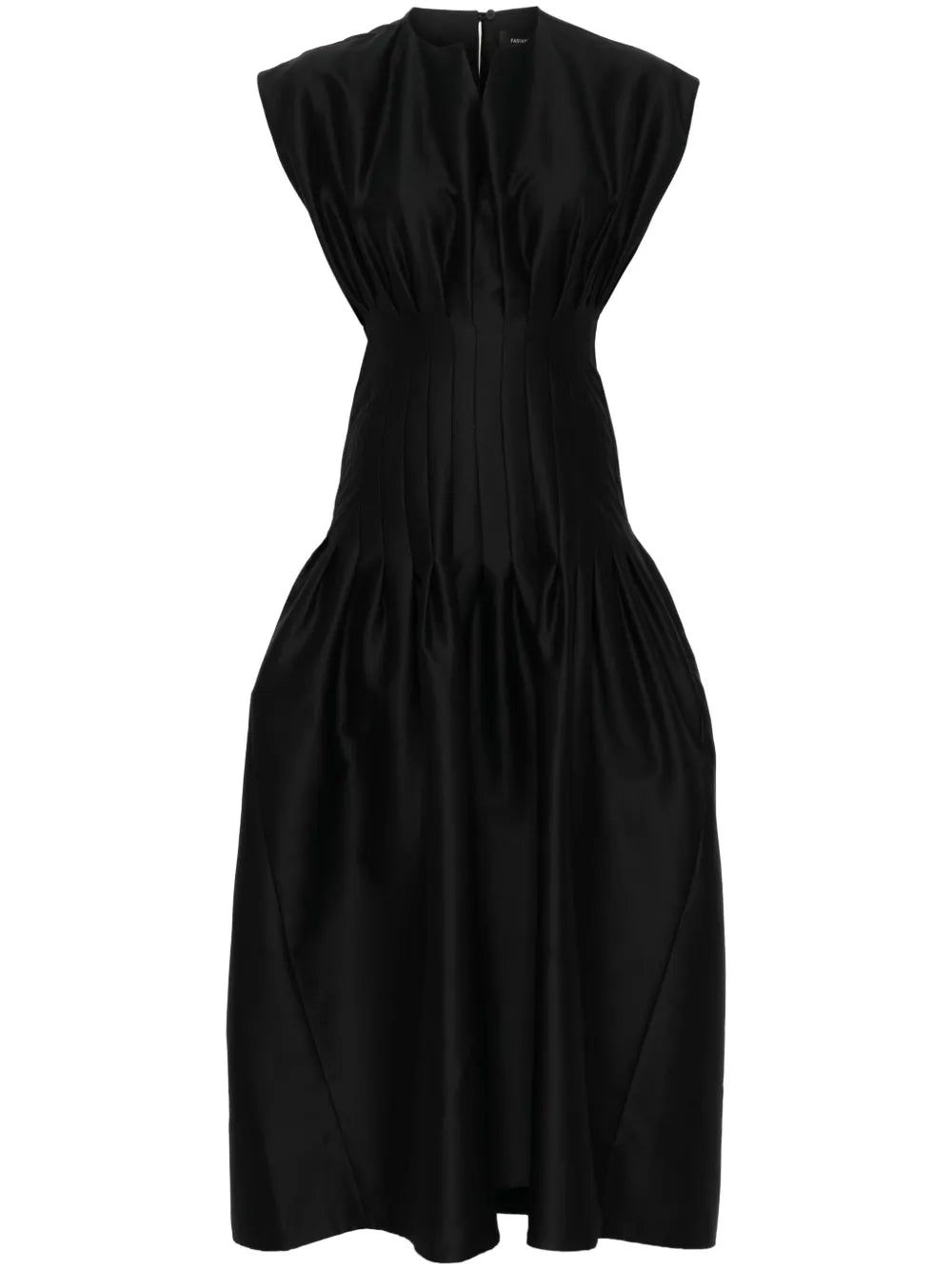Pleated Maxi Dress