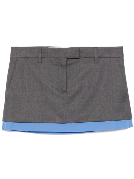Layered Mini Skirt