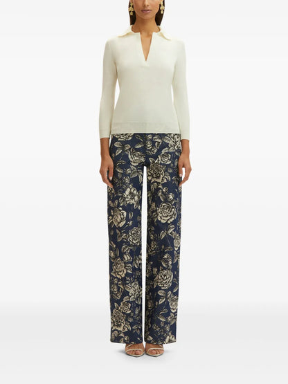 Collared Polo Top