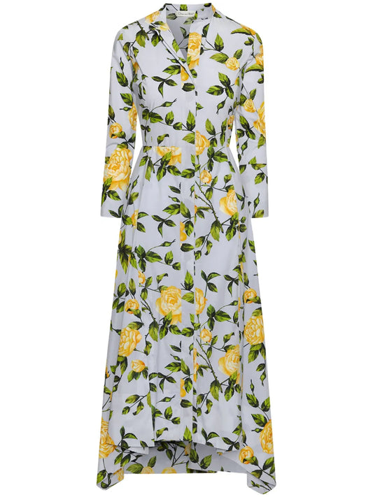 English Rose Shirt Dress
