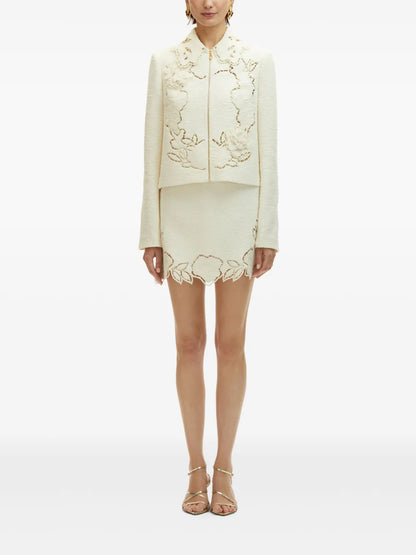 Rose Cut-Out Jacket