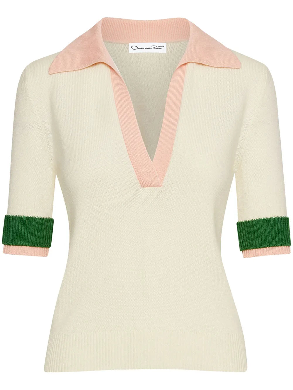 Colour-Block Polo Top