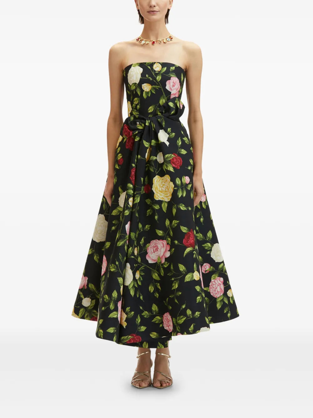 English Rose Faille Gown