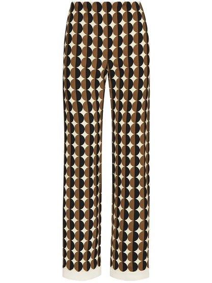 Geometric Pattern Trousers