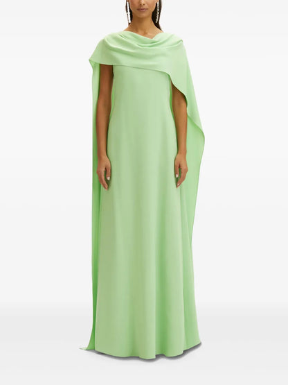 Draped Georgette Kaftan Dress