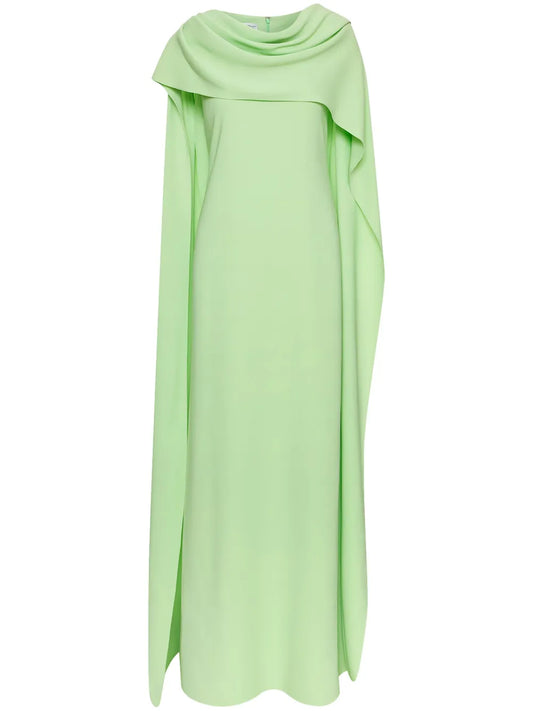 Draped Georgette Kaftan Dress