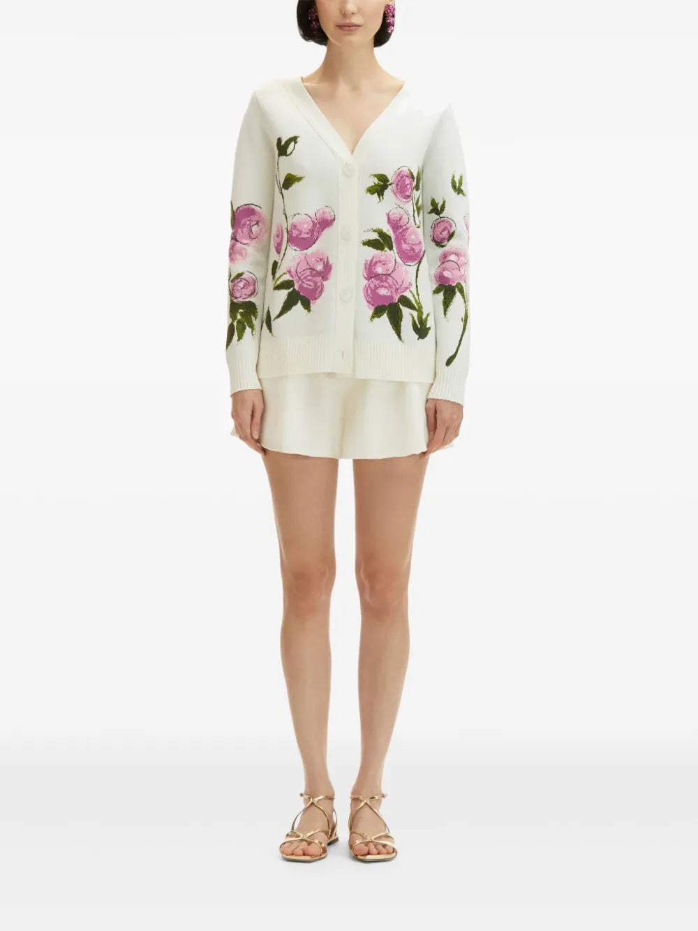 Painted Roses Cardigan
