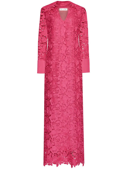 Guipure-Lace Gown