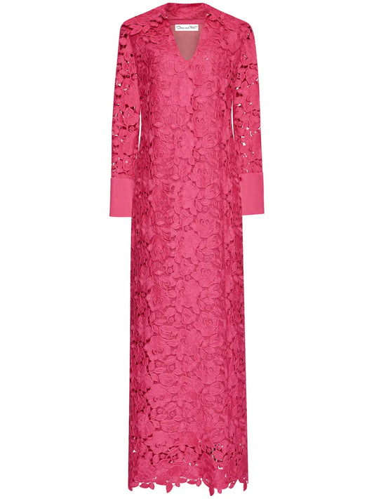 Guipure-Lace Gown