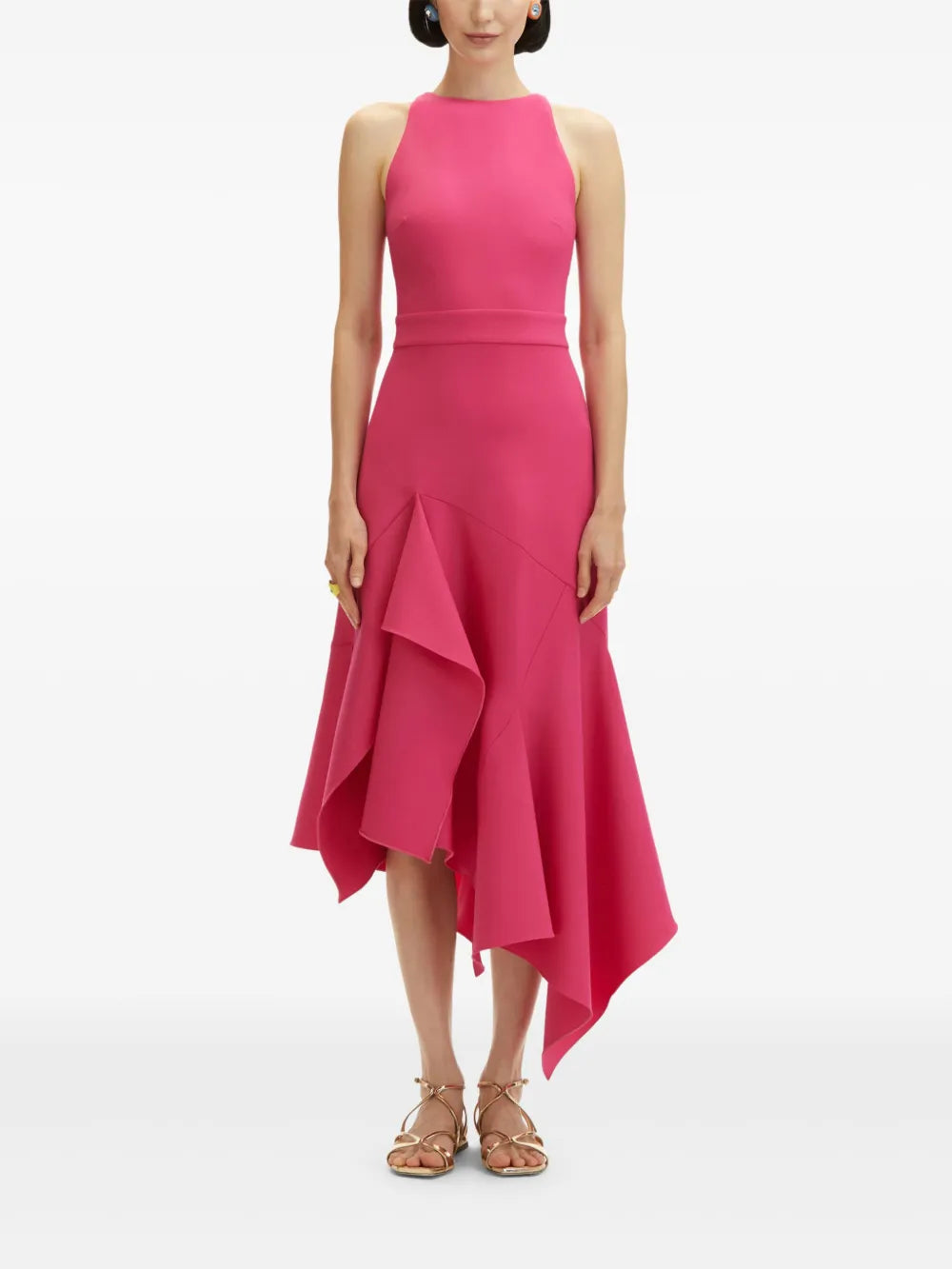 Asymmetric Hem Dress