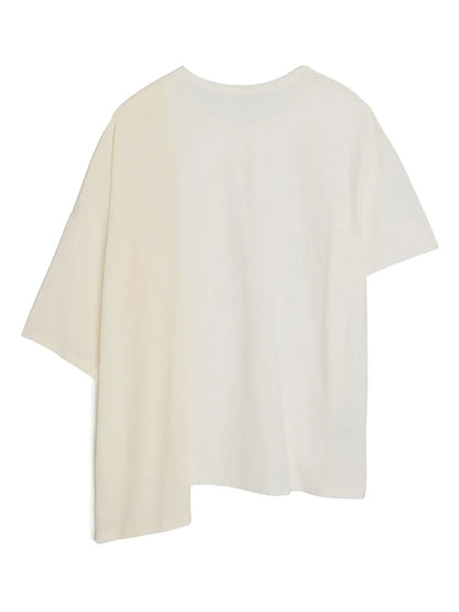 Asymmetric Cotton T-Shirt