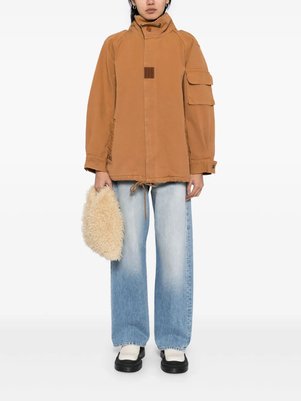 Cotton Zip-Up Jacket