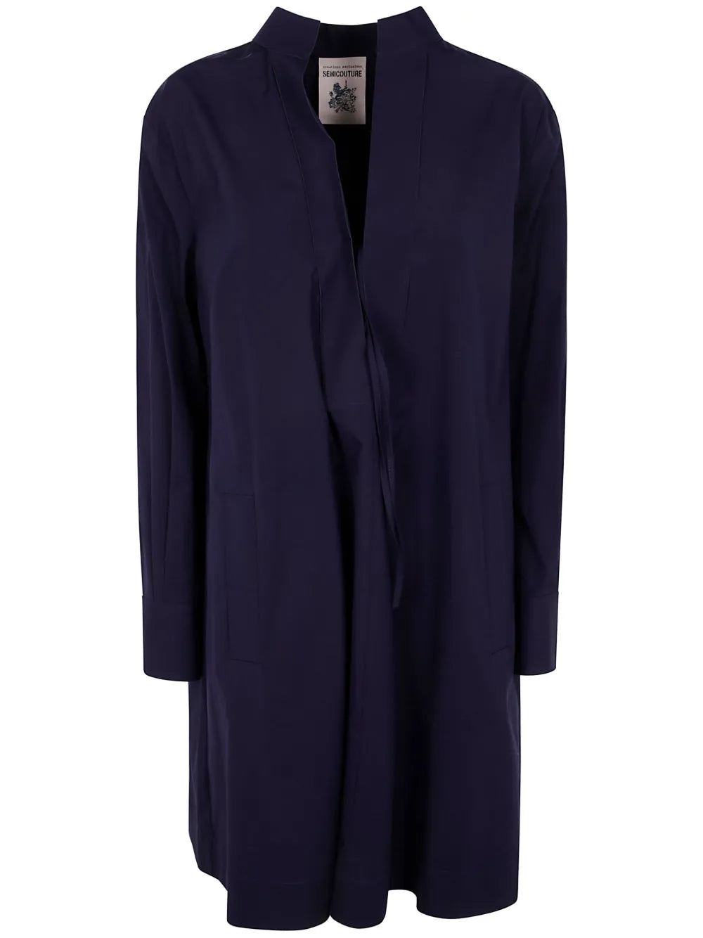 Long-Sleeve Midi Dress