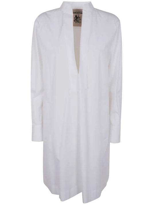 Long-Sleeve Midi Dress