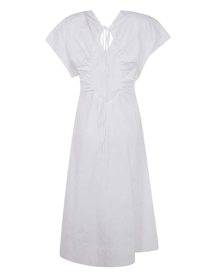 Poplin Midi Dress