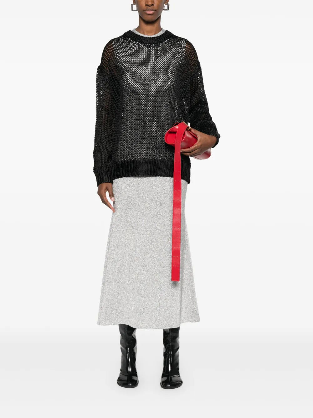 Open-Knit Sweater
