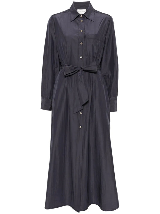 Taffeta Midi Dress