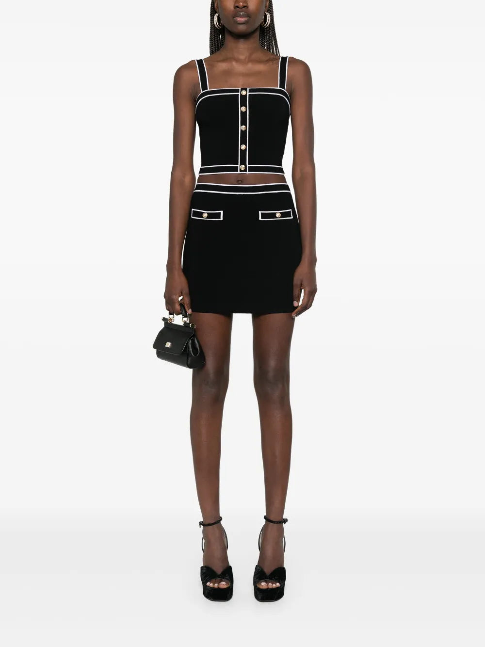 Knitted Mini Skirt