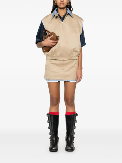 Logo-Embroidered Gilet