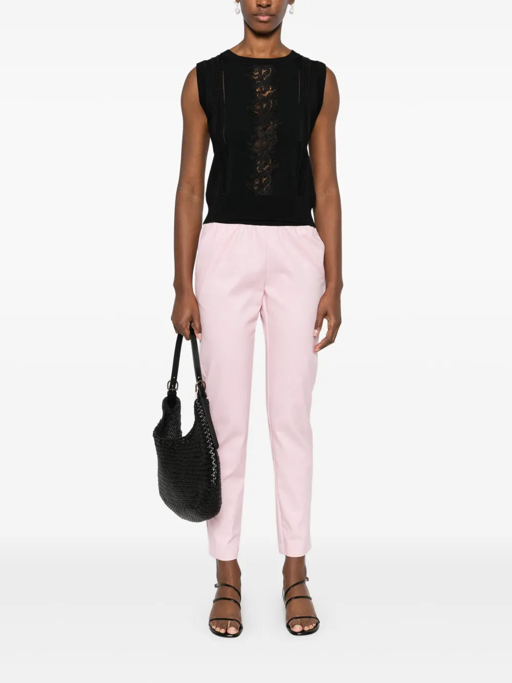Lace-Detail Top