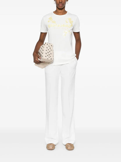 Sequin-Embellished T-Shirt