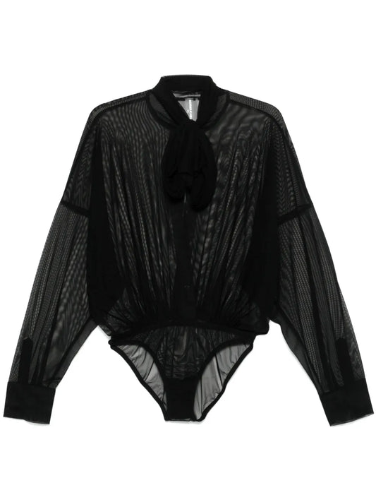 Bow Shirt Bodysuit