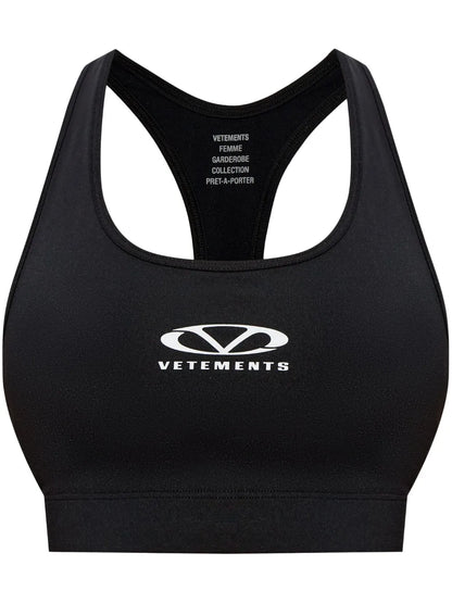 Logo-Print Top