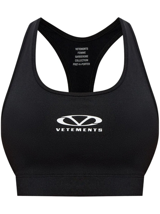 Logo-Print Top
