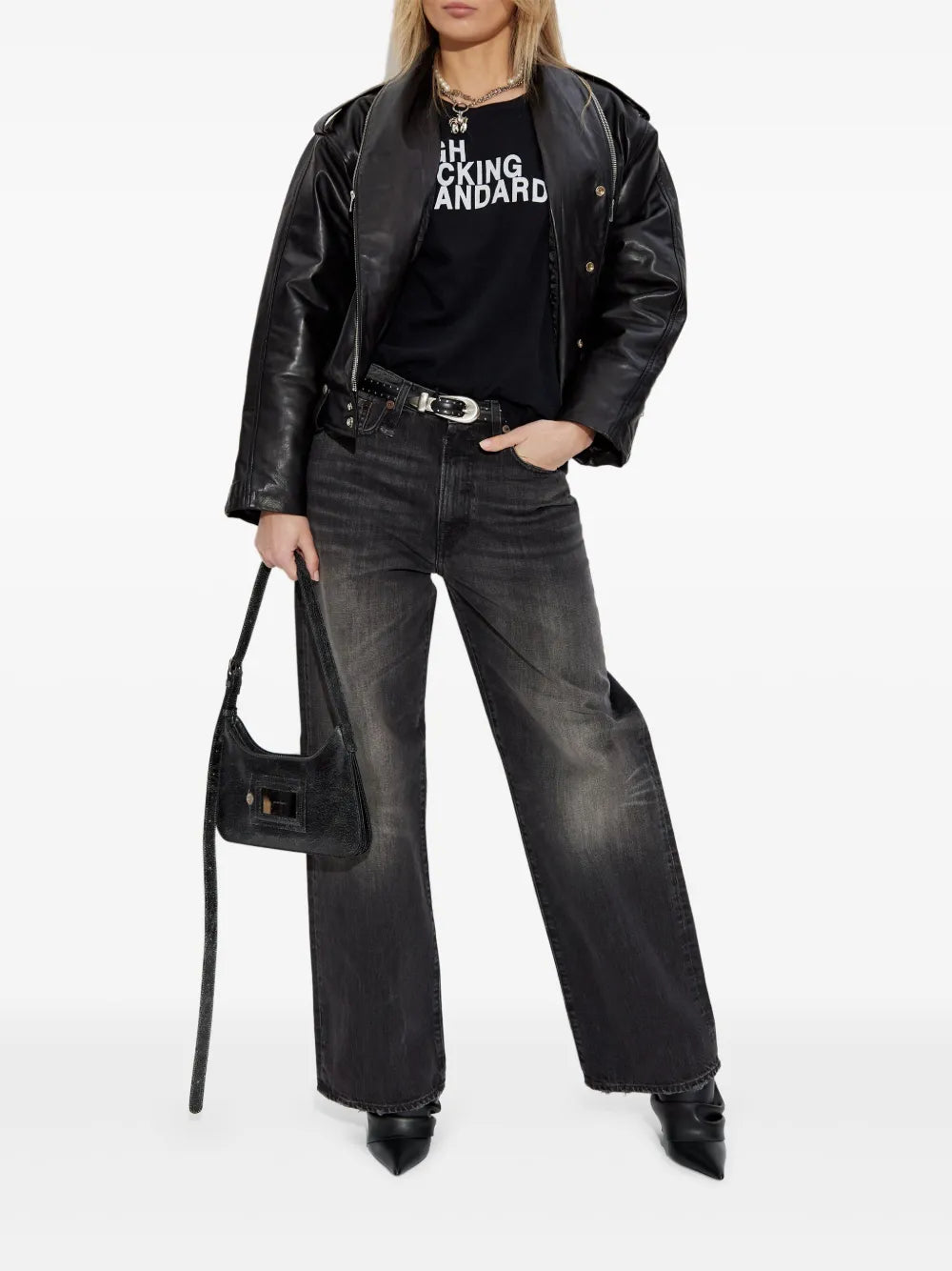 Motorcycle Zip-Collar Jacket