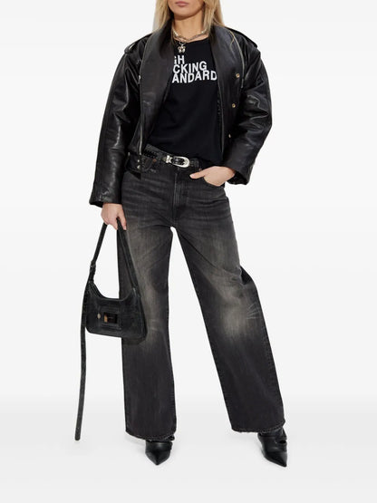 Motorcycle Zip-Collar Jacket