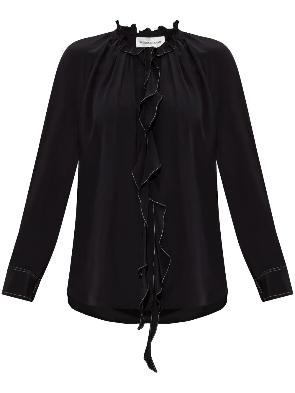 Ruffle-Detailing Blouse