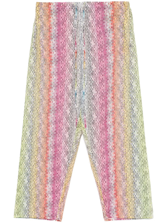 Microwave-Print Trousers
