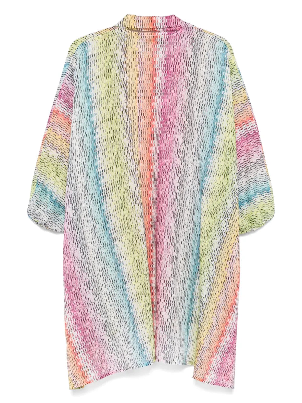 Wave-Print Cover-Up