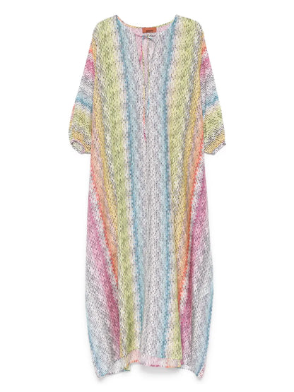 Wave-Print Cover-Up