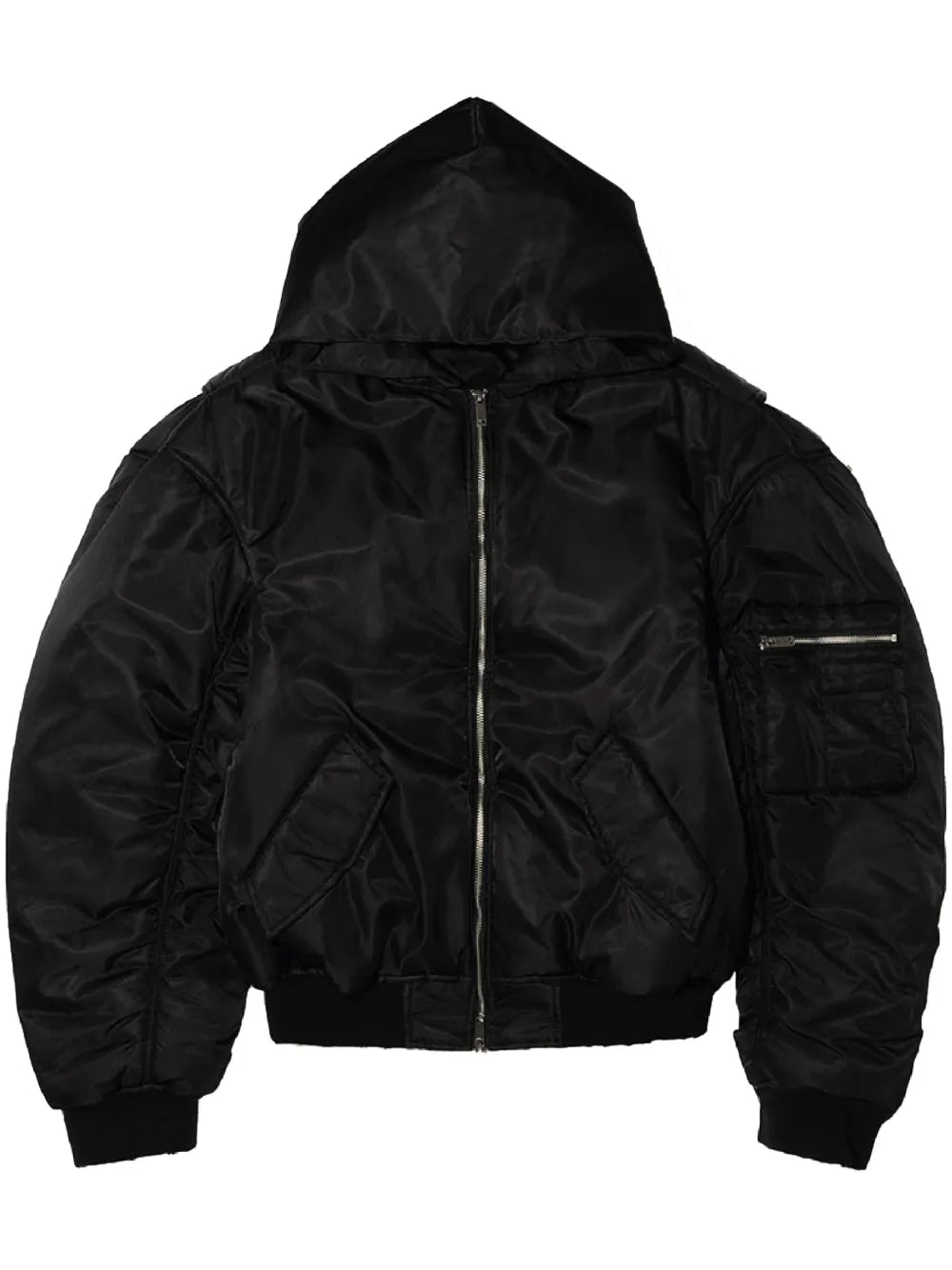 Hooded Bomber Jacket